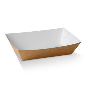#4 LARGE TRAY/BROWN CARDBOARD 400/CTN