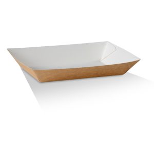 Hot Dog Tray/Brown Cardboard 250/CTN
