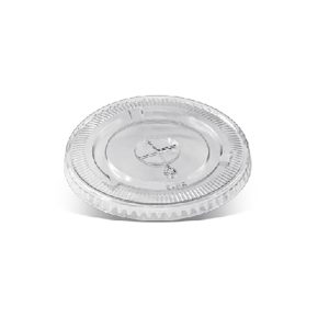 Clear PLA Flat Lid  90mm-CC16/22/24oz 1000pc/ctn