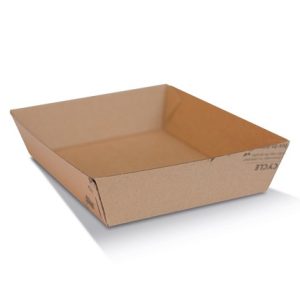 #2 Small Tray/White Cardboard 900/CTN