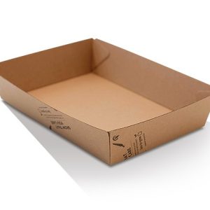 White corrugated tray / large250pc/ctn