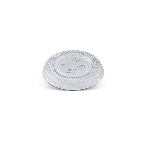 1 oz PET Flat Lid/No Hole 5000pc/ctn