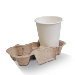 2 Cup Egg Board Carry Tray  400pc/ctn