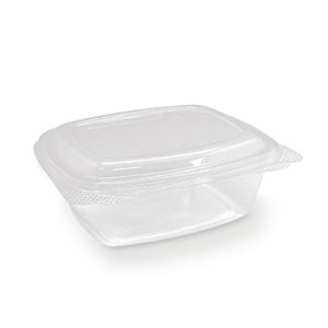 PET Hinged Rectangle container 16oz 300pc/ctn