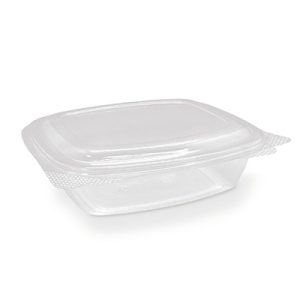 PET Hinged Rectangle container 24oz 200pc/ctn