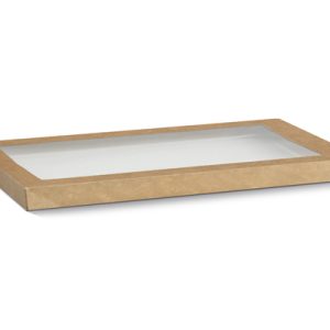 Kraft Catering Tray Lid -Large-100/CTN