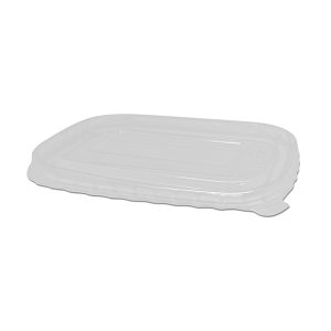 PET Lid for Rectangular Container - Fit 500-1000ml 300pc/ctn