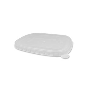 PP Lid for Rectangular Container - Fit 500-1000ml 300pc/ctn