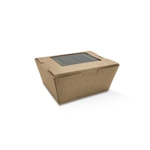 Lunch Box with PLA Window Smal 200pc/ctn