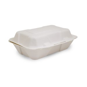 Clamshell Sugarcane 8.5" x 5" x 3" 400pc/ctn