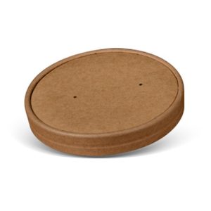 Paper lids 118mm -fit 26/32oz bowl 500pc/ctn