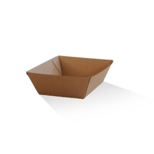 Tray Small/Brown Corrugated Plain/Brown 500pc/ctn
