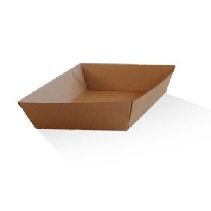 Tray Medium/Brown Corrugated Plain/Brown 250pc/ctn